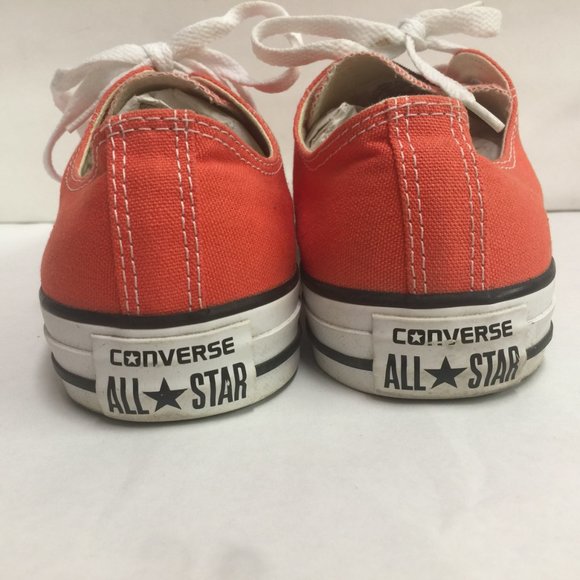 Converse All Stars Shoes Orange Unisex 7 Men 9 Women - Picture 4 of 14